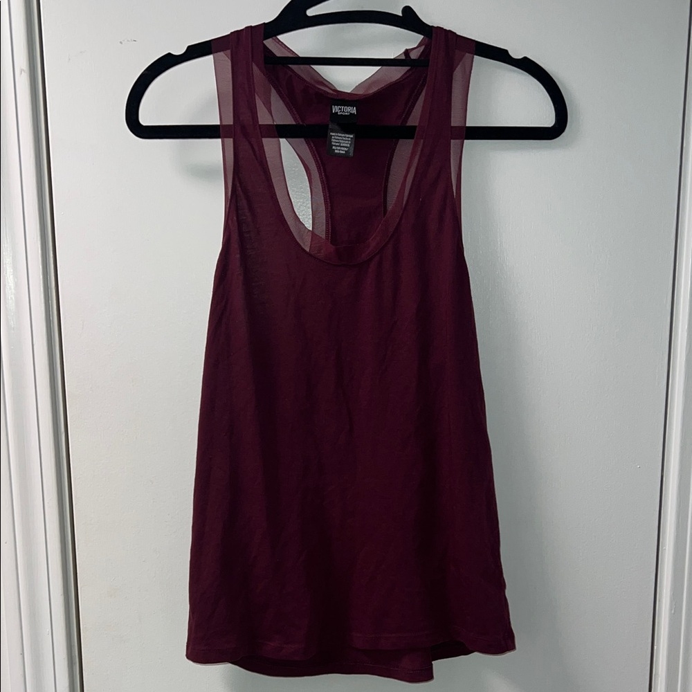 Victoria's Secret Burgundy Tank Top